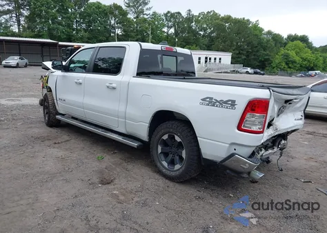 2022 Ram 1500 Big Horn z USA, uszkodzony, nr VIN 1C6SRFMT3NN351265